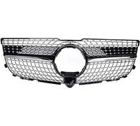 CELECH Grille De Pare-Chocs Avant De Voiture pour Mer-cedes Benz GLK Class 300 350 400 2013-2015,Auto Pare Calandres Avant Et De Radiateur,ABS Rein Gril Admission Maille Centrale Pièces De Rechange