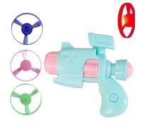 Celerypet - Ensemble de lanceur de disque volant lumineux pour chat, jouet pour chat avec hélices volantes colorées, jeu de chaton interactif à rapporter