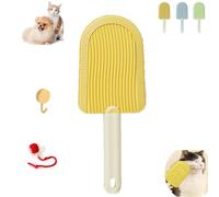 Celerypets Cat Tongue Comb,Cat Tongue Brush,Cat Brushes For Long Haired Cats,Simulated Cat Tongue Comb,Cat Tongue Licking Hair Comb,For Dog Cat Bunny Grooming Brush (Yellow)