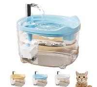 Celerypets Triple-Filter Pet Water Fountain, Celery Pets Water Fountain, 2025 New 50.72OZ/1.5L Automatic Cat Dog Fountains, for Cats Dogs Multi Pets (Blue)