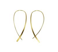 CELESTA Boucles d'oreilles jaune, Taille One Size