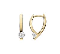 CELESTA Boucles d'oreilles jaune, Taille One Size
