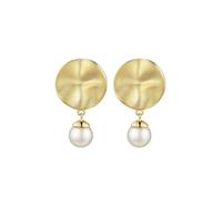 CELESTA Boucles d'oreilles jaune, Taille One Size