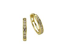 CELESTA Boucles d'oreilles jaune, Taille One Size