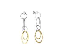 CELESTA Boucles d'oreilles or / gris argenté, Taille One Size