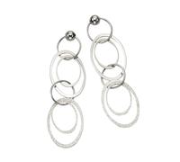 Celesta - Boucles d'oreilles pour femmes en argent sterling 925 composées...