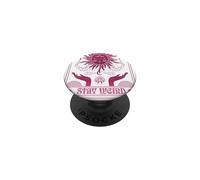 Céleste Gothique Rouge Moody Sun Stay Weird PopSockets PopGrip Adhésif