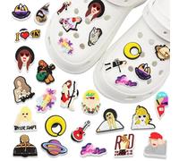 Celestia 20PCS Charme Chaussure, Décorations de Chaussures, Accessoires de bricolage, Cadeaux D'anniversaire pour Filles et Garçons, pour Filles, GarçOns Et Adultes