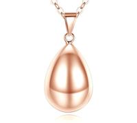 CELESTIA Bola Grossesse Plaqué Or Rose Collier Carillon