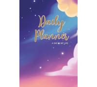 Celestial Daily Planner for Women | 6*9 inch 110 Pages: Undated Dreamy Organizer with To Do List, Mood, Water, Meal, Money and Gratitude Tracker