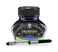 Celestial Glitter Neptune's Crown Stylo plume à paillettes avec convertisseur 30 ml