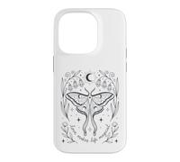 Celestial Moth Love Makes Life Magical Coque pour iPhone 14 Pro