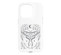 Celestial Moth Love Makes Life Magical Coque pour iPhone 15 Pro