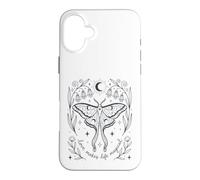 Celestial Moth Love Makes Life Magical Coque pour iPhone 16 Plus