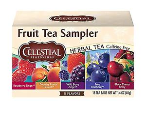 Celestial Seasoning Fruit Tea Sampler 18 bags (Two Boxes)