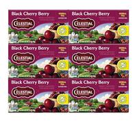 Celestial Seasonings Black Cherry Berry Tea, 20 Count (Pack of 6)