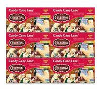 Celestial Seasonings Candy Cane Lane Holiday Decaf Green Tea, 20-Count (Pack of 6) by Celestial Seasonings