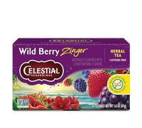 Celestial Seasonings Herbal Tea| Wild Berry Zinger| 20 Count Box