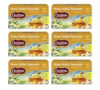 Celestial Seasonings Honey Vanilla Chamomile Tea, 20 Count (Pack of 6)