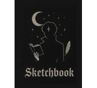 Celestial Shadow Sketchbook: ~dark aesthetic sketchbook, perfect for artists, journaling, or creative writing~