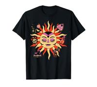 Celestial Sun Tarot Cards Mystical Moon Occult Aesthetic T-Shirt Graphique avec Valeur