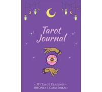 Celestial Tarot Journal - Mystical 3 Card Spread Workbook