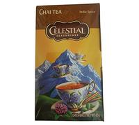 Celestial Tea | Celestial Seasonings Tea | 20 Bags of Celestial Tea with Spices & Vanilla | Celestial Seasonings Chai Tea | 2.15 Ounce Total Weight