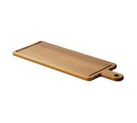 Célestin - Planche À Découper Rectangulaire Avec Rigole Et Poignée - Bois