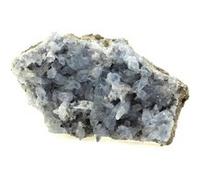 CELESTINE - Pierre Naturelle en Provenance de France, Montalieu-Vercieu - Cristal Rare et Multicolore, Collection de Mineralp 1310.0 ct - Certificat d'Authenticité Inclus 110 x 59 x 33 mm Multicolore 