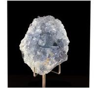 CELESTINE - Pierre Naturelle en Provenance de Madagascar, Sakoany deposit, Katsepy 785.5 ct - Certificat d'Authenticité Inclus 65 x 45 x 30 mm G