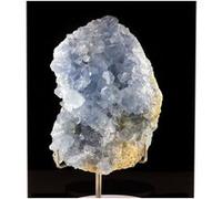 CELESTINE - Pierre Naturelle en Provenance de Madagascar, Sakoany deposit, Katsepy - Cristal de Célestine Rare et Puissant 1196.5 ct - Certificat d'Authenticité Inclus 85 x 50 x 30 mm G