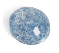 Célestite pierre flatteur pour la main - 1 pièce de Celestite pierre de cristal Nature pierres précieuses, pierre de savon, cristal de guérison lisse, pierre de souci