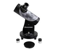 Celestron Télescope FirstScope Robert Reeves 76 mm Dobson de table avec oculaires 20 mm et 4 mm