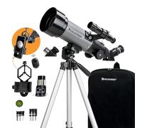 Celestron 22035 Travel Scope DX 70mm Portable Refractor Telescope with Fully-Coated Glass Optics, Backpack, Astronomy Software Package, and Digiscoping Smartphone Adapter