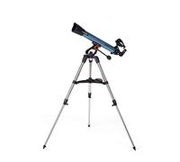 Celestron 22401 Inspire 70AZ Refractor Smartphone Adapter Built-in Refracting Telescope, Blue