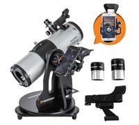 Celestron 22480 Télescope StarSense Explorer de Table à Monture Dobson 114 mm Compatible avec l'appli pour Smartphone, iPhone/Android, utilise l'appli StarSense pour trouver Les Objets célestes