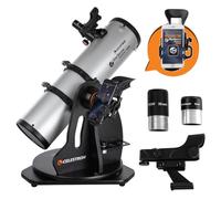 Celestron 22481 Télescope StarSense Explorer de Table 130 mm à Monture Dobson Compatible avec l'appli pour Smartphone, iPhone/Android, utilise l'appli StarSense pour trouver Les Objets célestes
