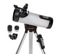 Celestron 31150 LCM 114 Series Télescope réflecteur de Newton informatisé, argenté