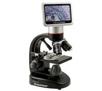 Celestron 44348 Microscope numérique PentaView à écran LCD, grossissement 40x-60x, noir/argenté