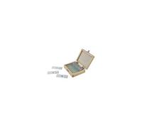 Celestron 44410 Prepared Microscope Slide Box, 25 Piece Set in Wooden Case, Light Brown