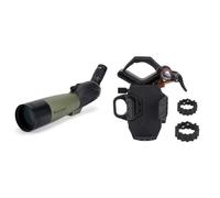 Celestron 52250 Ultima 80 mm Longue-Vue 45 degrés & Adaptateur Universel pour Smartphone NexYZ 3 Axes