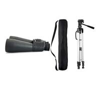 Celestron 71008 SkyMaster Jumelles 25 x 70 & Amazon Basics Trépied ultraléger 152 cm avec Sac Inclus