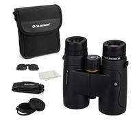 Celestron 72323 Jumelles Nature DX 10x42 pour l'extérieur et l’Observation des Oiseaux, entièrement traitées Multicouches avec prismes BaK-4, revêtement en Caoutchouc, antibrouillard et étanches