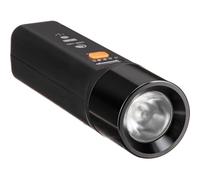 Celestron 93585 PowerTank Glow 5000 - Batterie externe rechargeable USB et lampe de poche d'astronomie rouge de 5000 mAh, avec sangles de fixation en silicone, noir