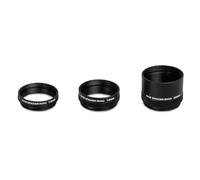 Celestron 93618 M42 - Kit de bagues d’espacement de 7,5 mm, 12 mm et 30 mm pour régler le tirage optique entre l’appareil photo et le télescope, noir