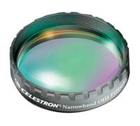 Celestron Filtre télescope Oxygen III 93623 1,25" – Isole raies OIII, supprime halos colorés – Noir