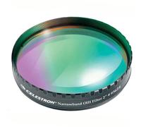 Celestron 93624 Narrowband Oxygen III 2" Filter - Isolates Oxygen Lines Emitted by Planetary and Emission Nebulae, Eliminates Un-Natural Coloured Halos Surrounding Bright Stars, Black