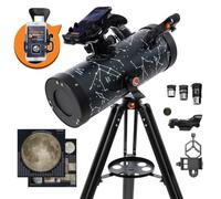 Celestron StarSense Explorer LT 127AZ kit télescope pour débutants | Idéal débutant, télescope connecté, navigation rapide, design portable, accessoires inclus, prêt pour l’astrophotographie