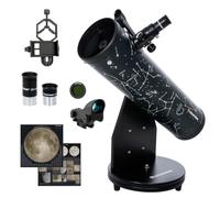 Celestron Télescope Dobson de Table 130 mm pour débutants | Grande ouverture de 130 mm, support Dobson de table, installation rapide sans outil, ensemble complet d'accessoires