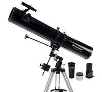 Télescope Célestron C-22037 Newton PowerSeeker 114/900 EQ fourni en avec moteur, adaptateur SmartPhone et filtre lunaire